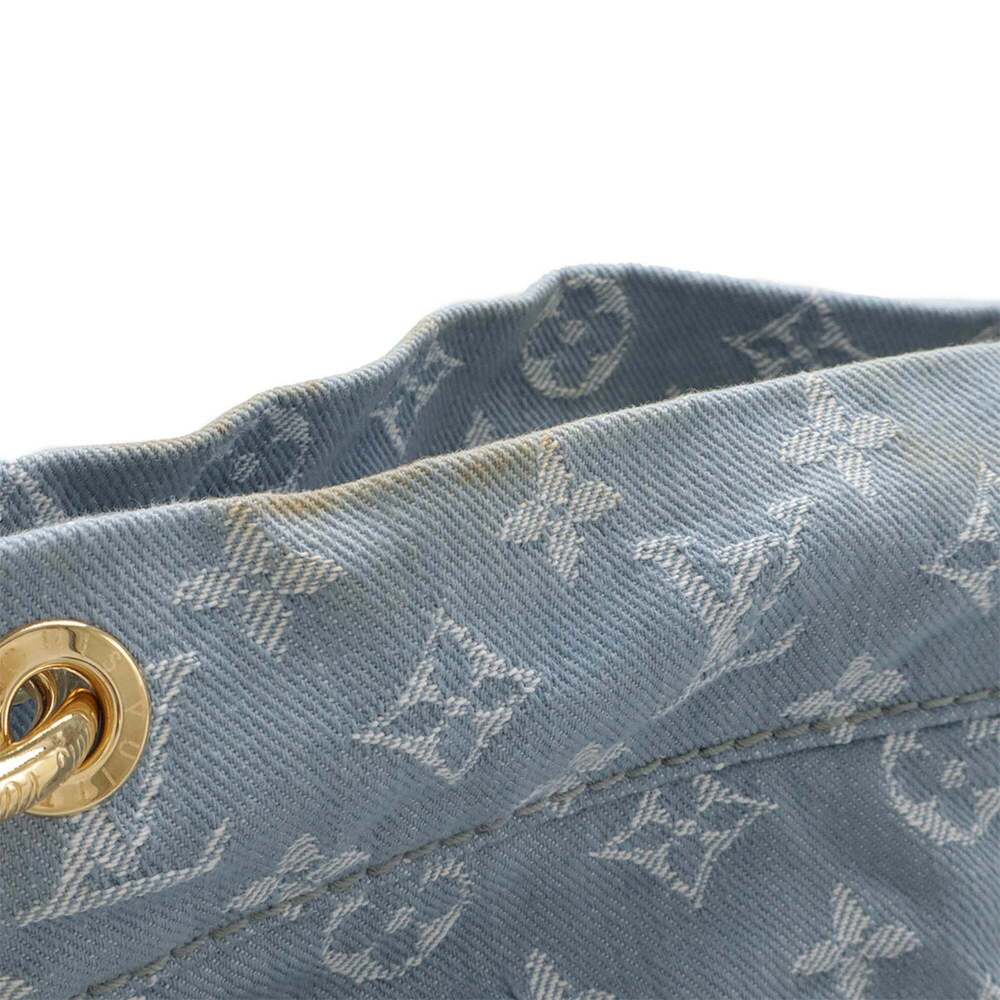 LOUIS VUITTON Louis Vuitton Monogram Denim Daily GM Shoulder Bag Bleu Clair B... - Picture 5 of 7